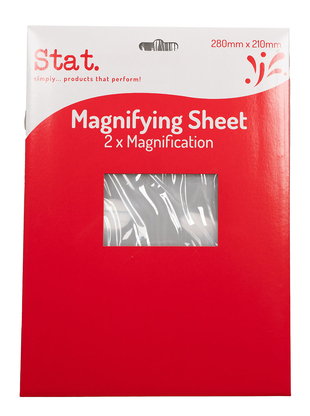 MAGNIFYING SHEET STAT 280MMX 210MM MAGNIFYING SHEET STAT 280MMX 210MM